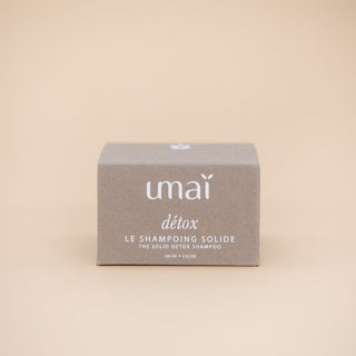 boite shampoing Detox solide umai de face