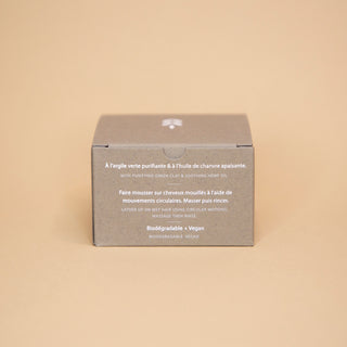 boite shampoing Detox solide umai de dos