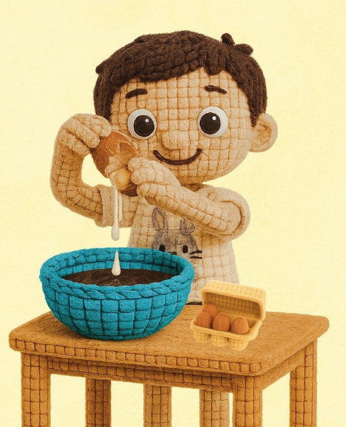 Robin fait la cuisine