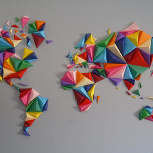 Kit Origami - Mappemonde