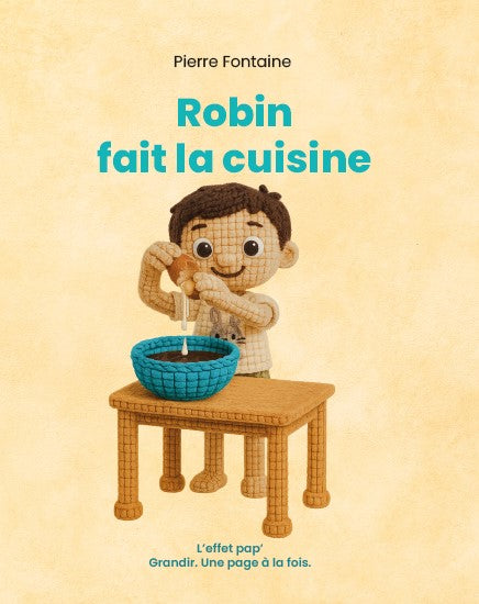Robin fait la cuisine